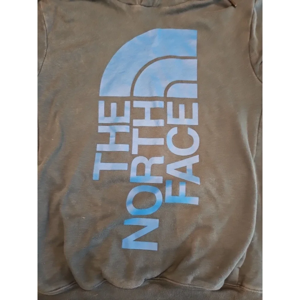 The North Face Half Dome Hoodie Mens Size Small Dark‎ Blue pullover (A449)